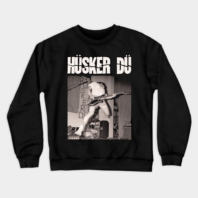 Land Speed Record Fast and Furious with Husker Du Crewneck Sweatshirt by Insect Exoskeleton